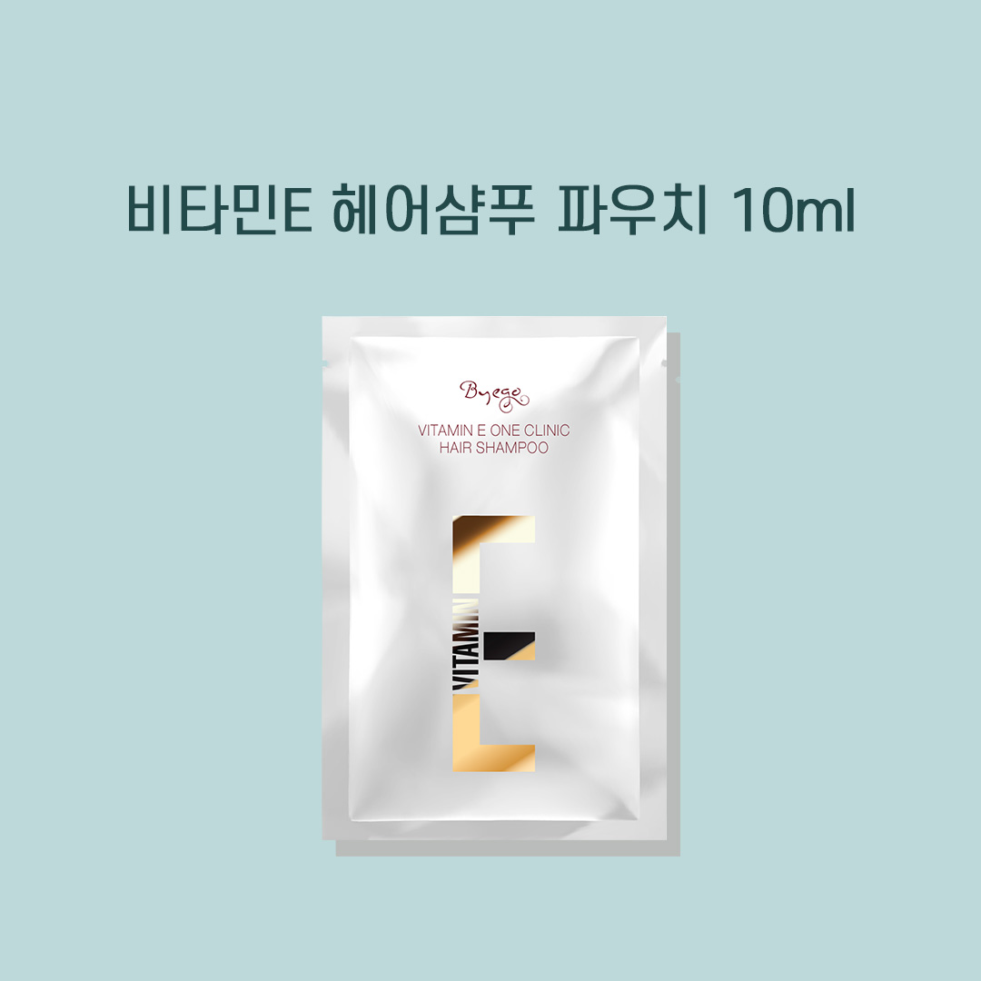 바이에고 비타민E 원크리닉 헤어 샴푸 파우치 10ml : 레미디코스메틱