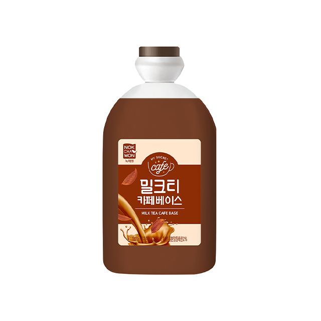 녹차원 밀크티 카페 베이스 1.8kg : 빅커피스토어