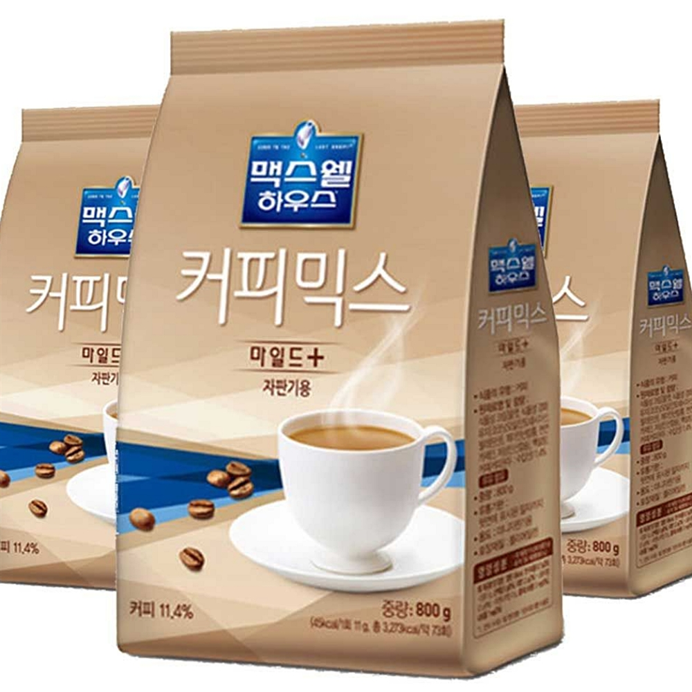 맥스웰 마일드플러스 맥스웰하우스 800g x 12개 : 수앤서마켓2