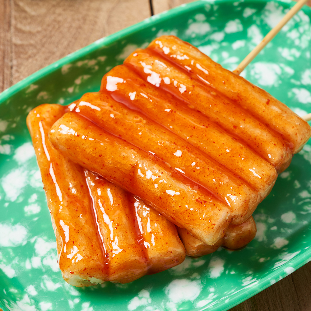 [2+1] 달떡볶이 쫄깃바삭떡꼬치 330g (총 3팩) 간식 떡꼬치밀키트 쌀떡꼬치 쌀떡 : LF Food