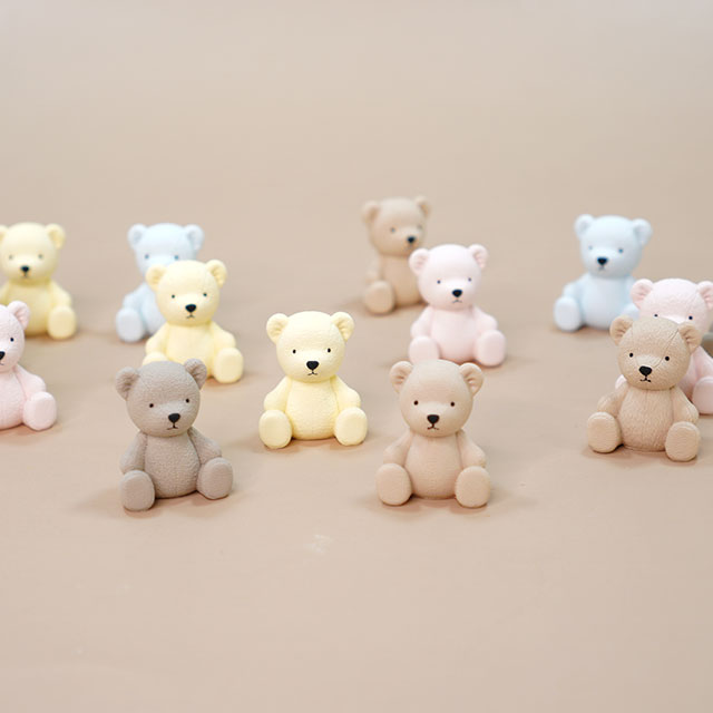 [노들공방 몰드] 238인형시리즈 곰 데코몰드 / 3가지버젼 : 노들공방