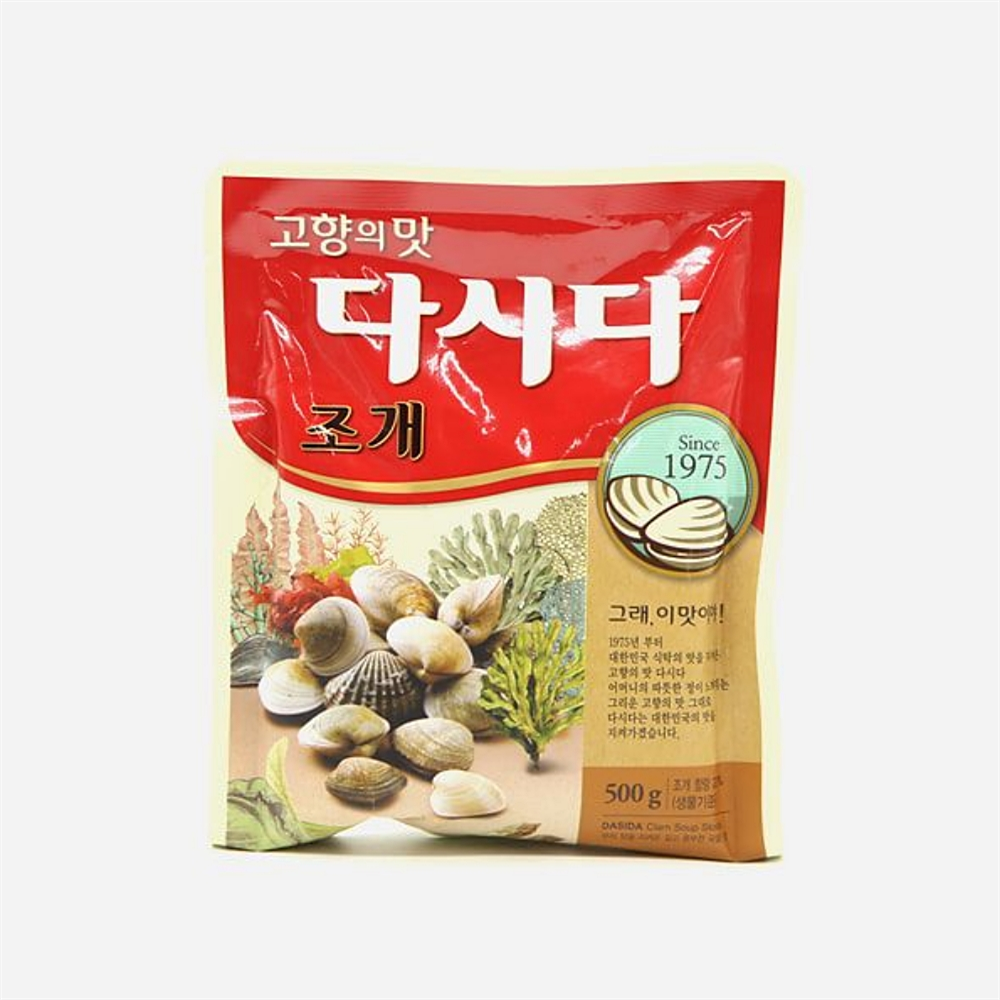 조미료 조개 다시다 고향의맛 500g : 수앤서마켓2