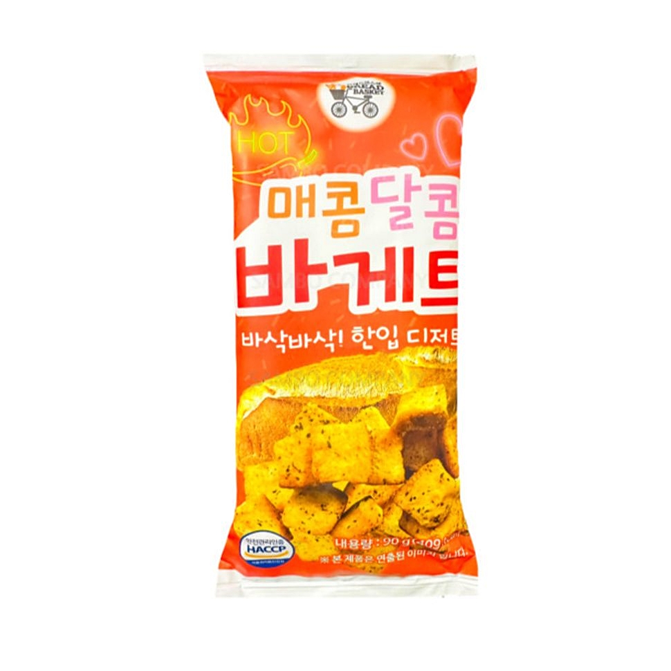 달콤바게트 매콤달콤바게트 매콤바게트 한입바게트 매콤달콤핫바게트 1개 : 수앤서마켓2