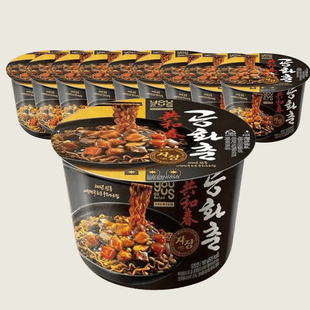 NEW 공화춘 짜장 큰컵 160g 10개 짜장컵라면 : 편하넷