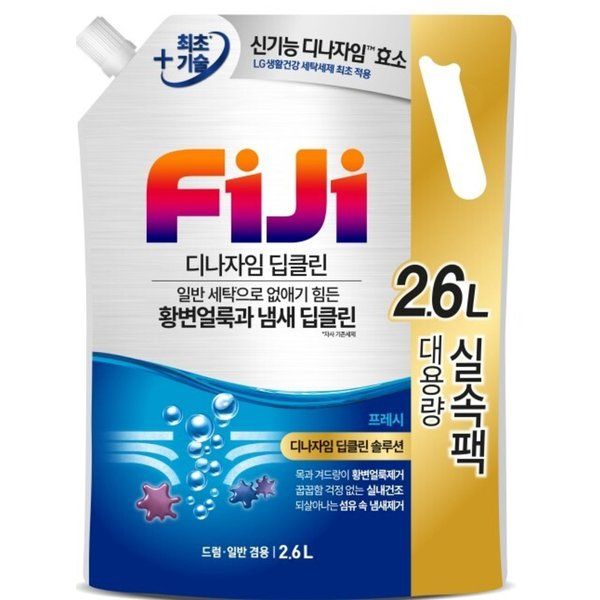 피지 디나자임딥클린 2.6L리필프레시 : 제이씨케이투