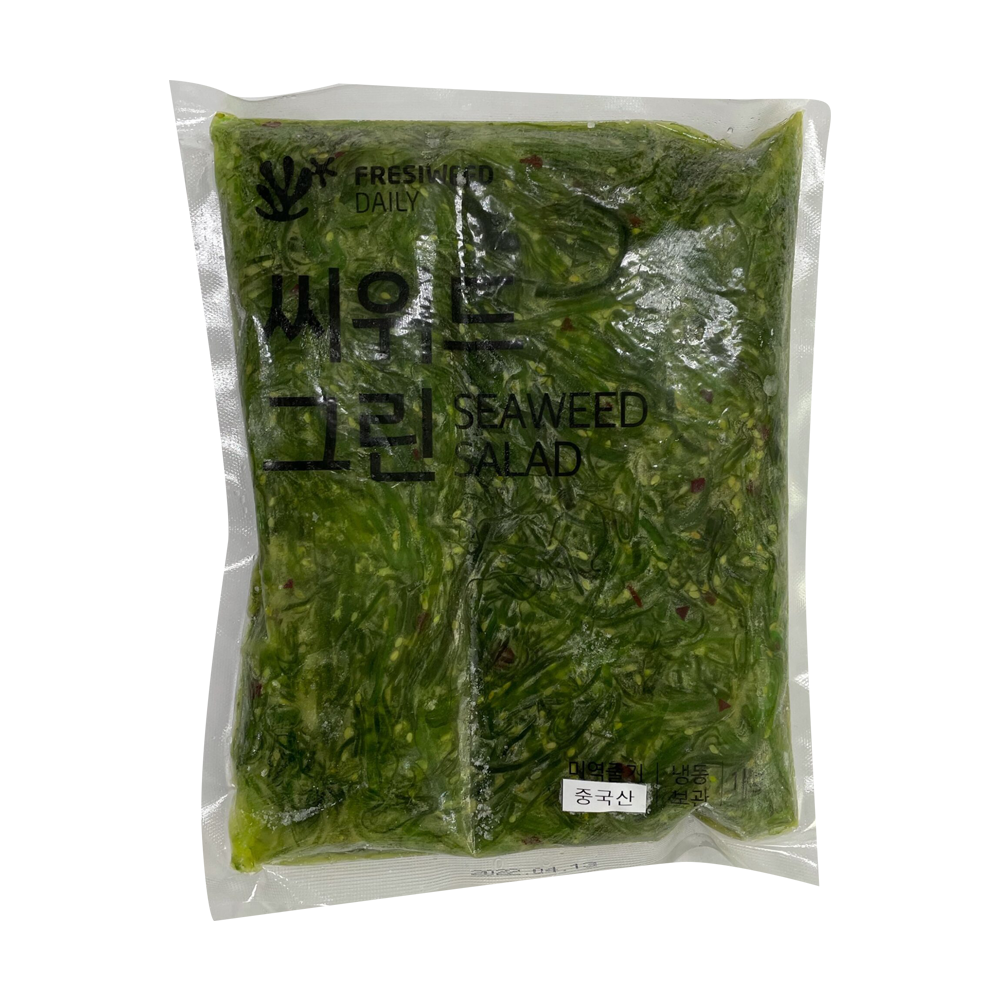 냉동 씨위드그린 해초샐러드 1kg : 푸드엔마트