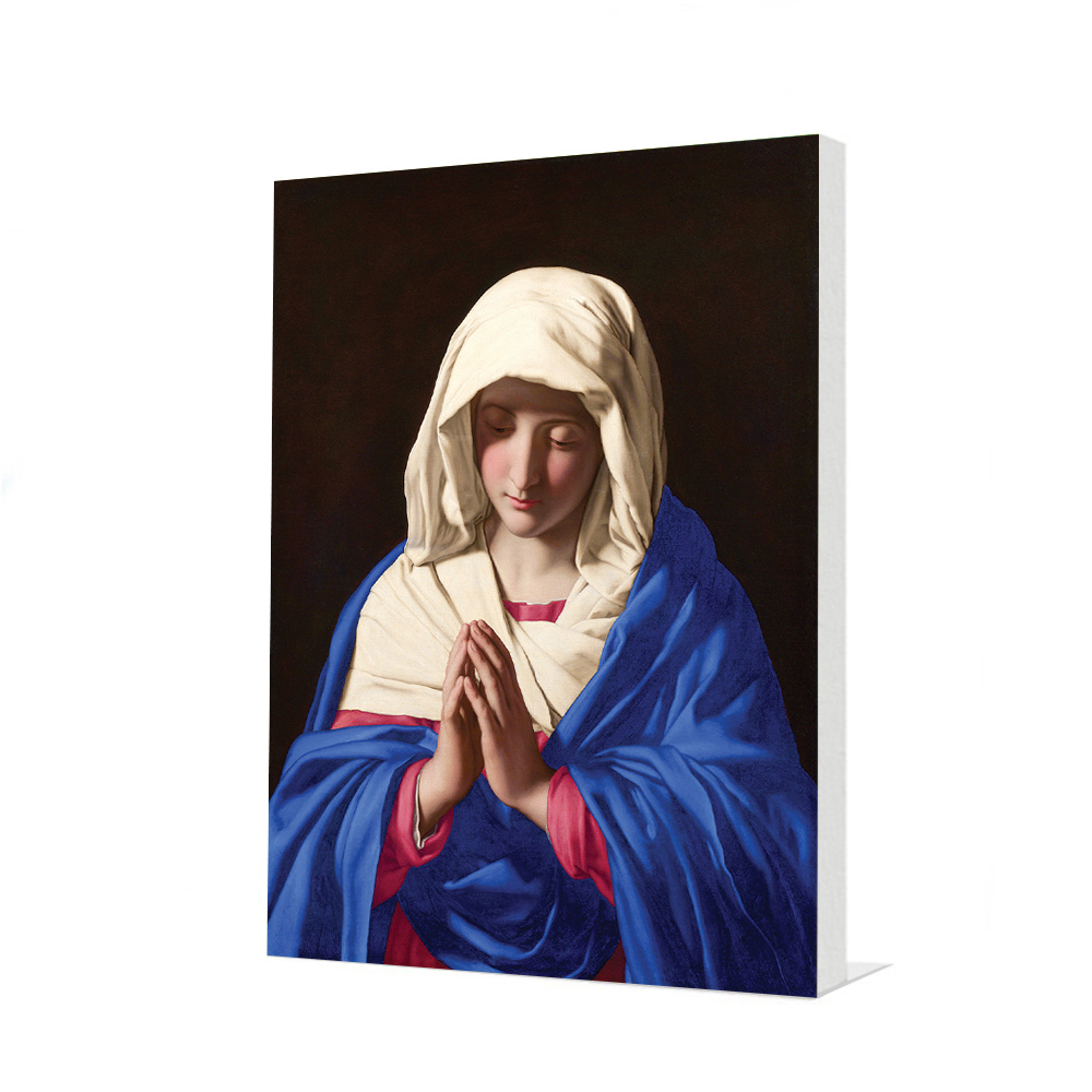[캔버스액자] 사소페라토 - 기도하시는 성모마리아 508x635x45mm, 캔버스액자(갤러리랩) : 더벨라-홈갤러리
