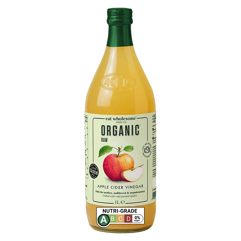 Eat Wholesome 애플 사이다 비네거 사과 식초 1리터 Apple Cider Vinegar : 마마슈퍼
