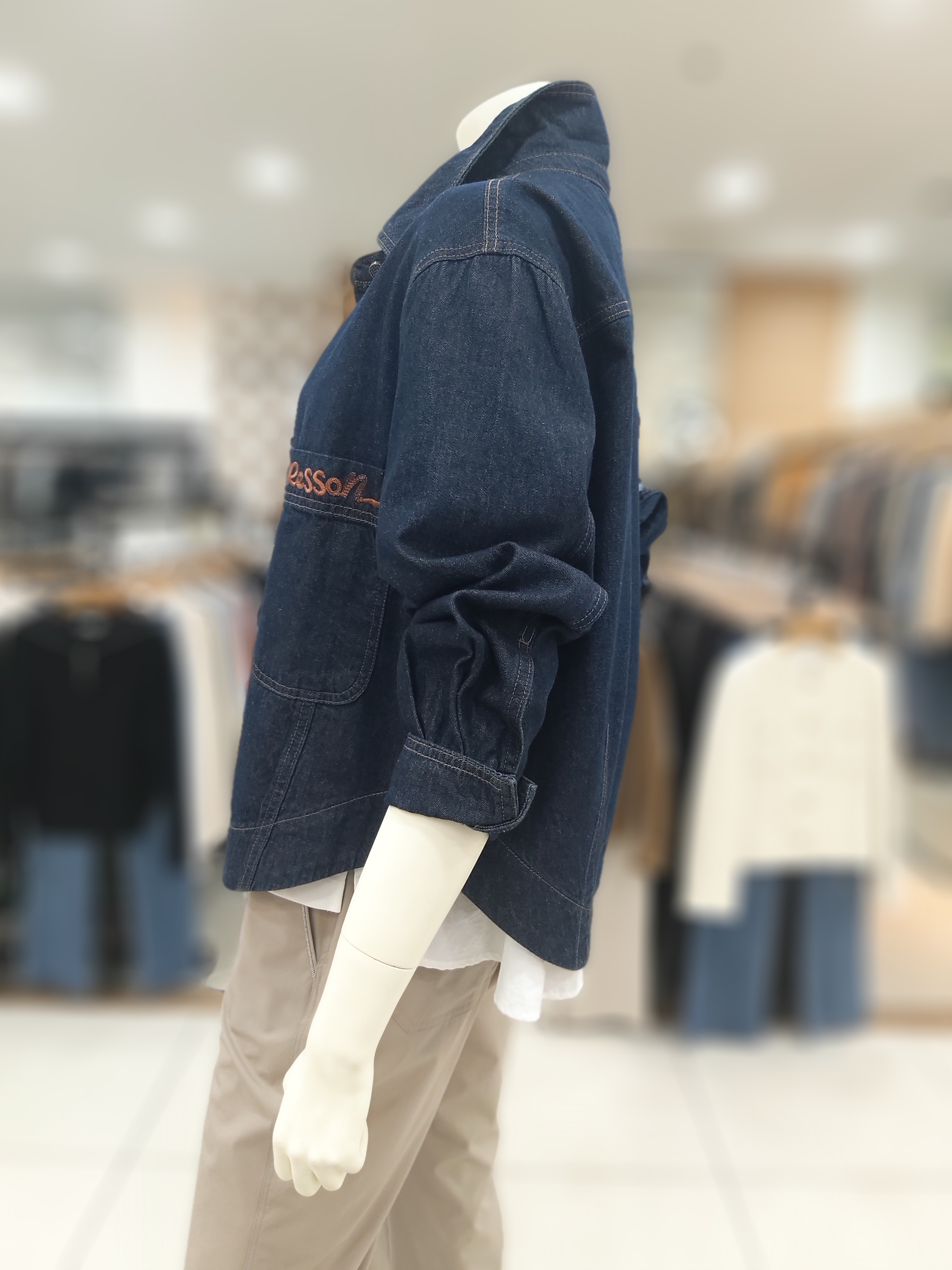 크래송 청 재킷 LFCFJP03 : 모다 대구점 크레송