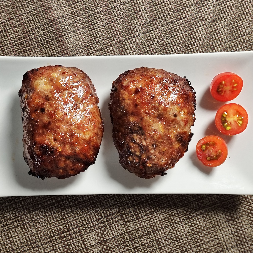 [명절선물] 떡갈비세트 한우떡갈비 수제스테이크 함박스테이크 170g x 6팩 12시간저온숙성 300회치댐 한우한돈 장인비법소스 육즙 : 서울개미