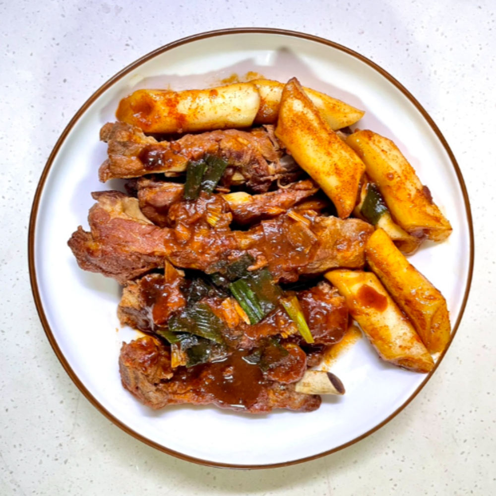 팔덕등갈비 매운등갈비찜 팔덕식당밀키트 : 솔담몰