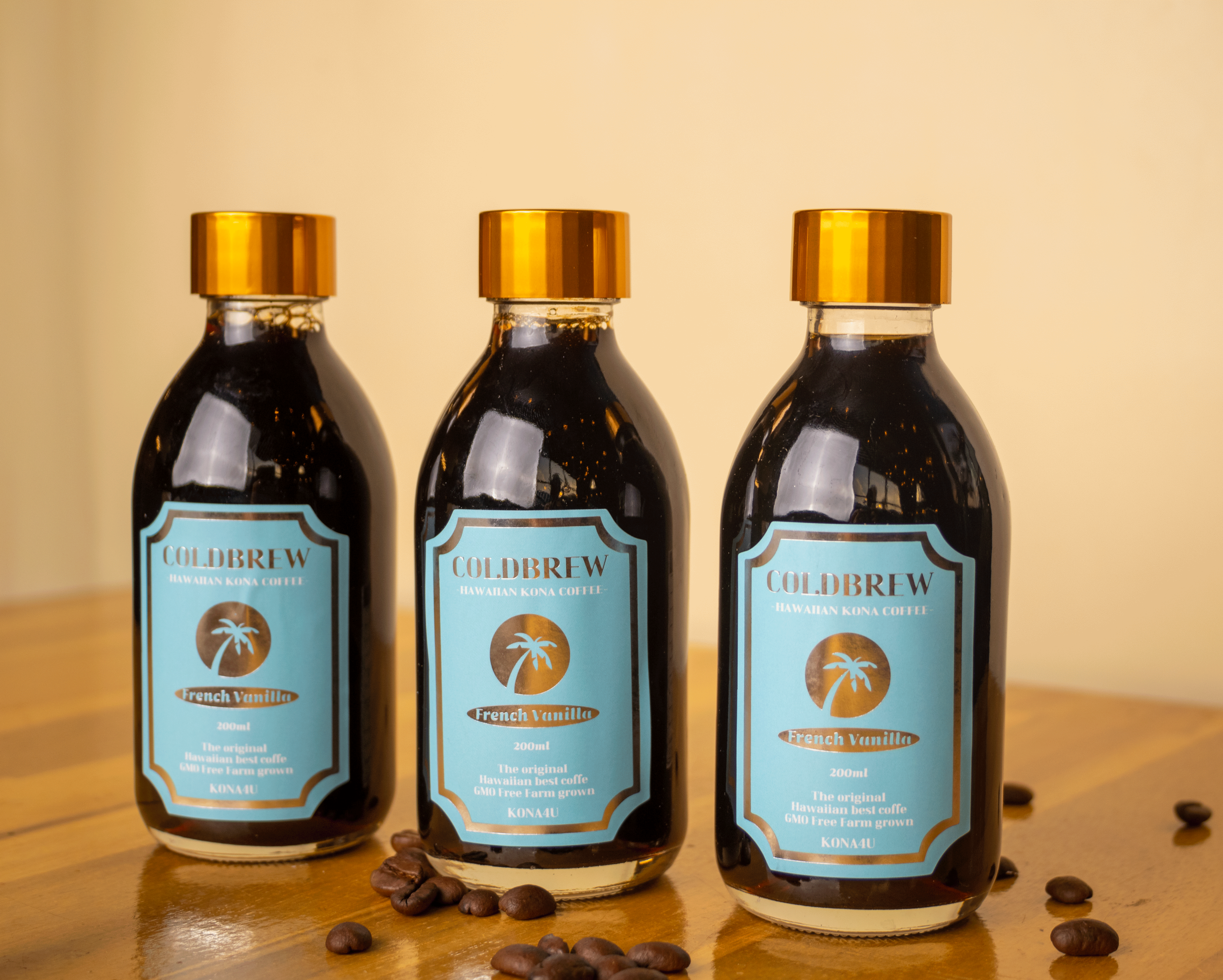 코나포유 하와이 코나커피 프렌치바닐라 콜드브루 200ml x 2 : 코나포유