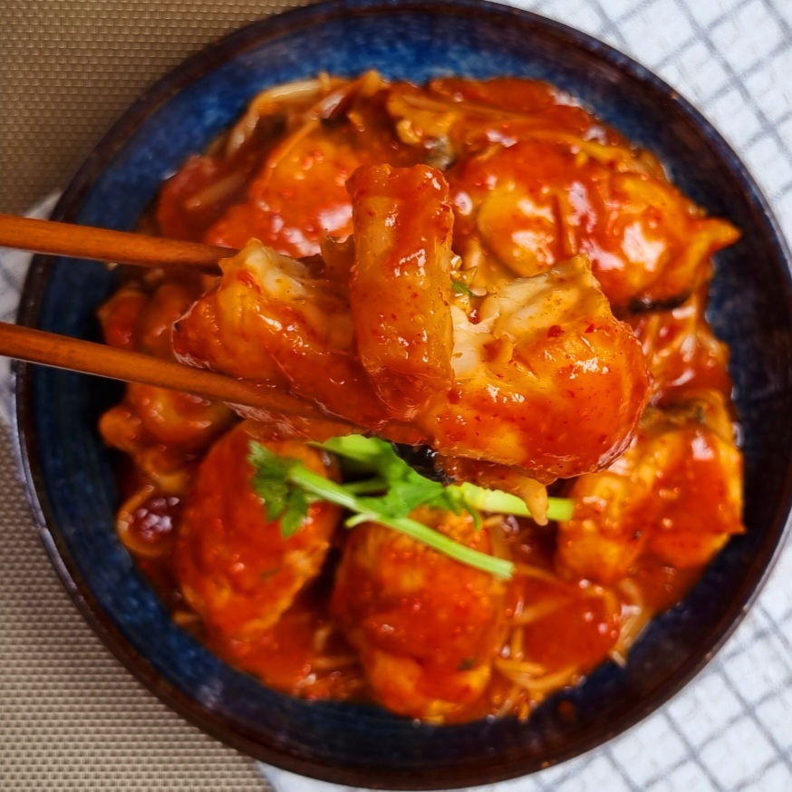 해선정 아구찜 밀키트 아귀찜 맛집 통살 아구찜 1.3kg [2인분] : 해선정아구찜