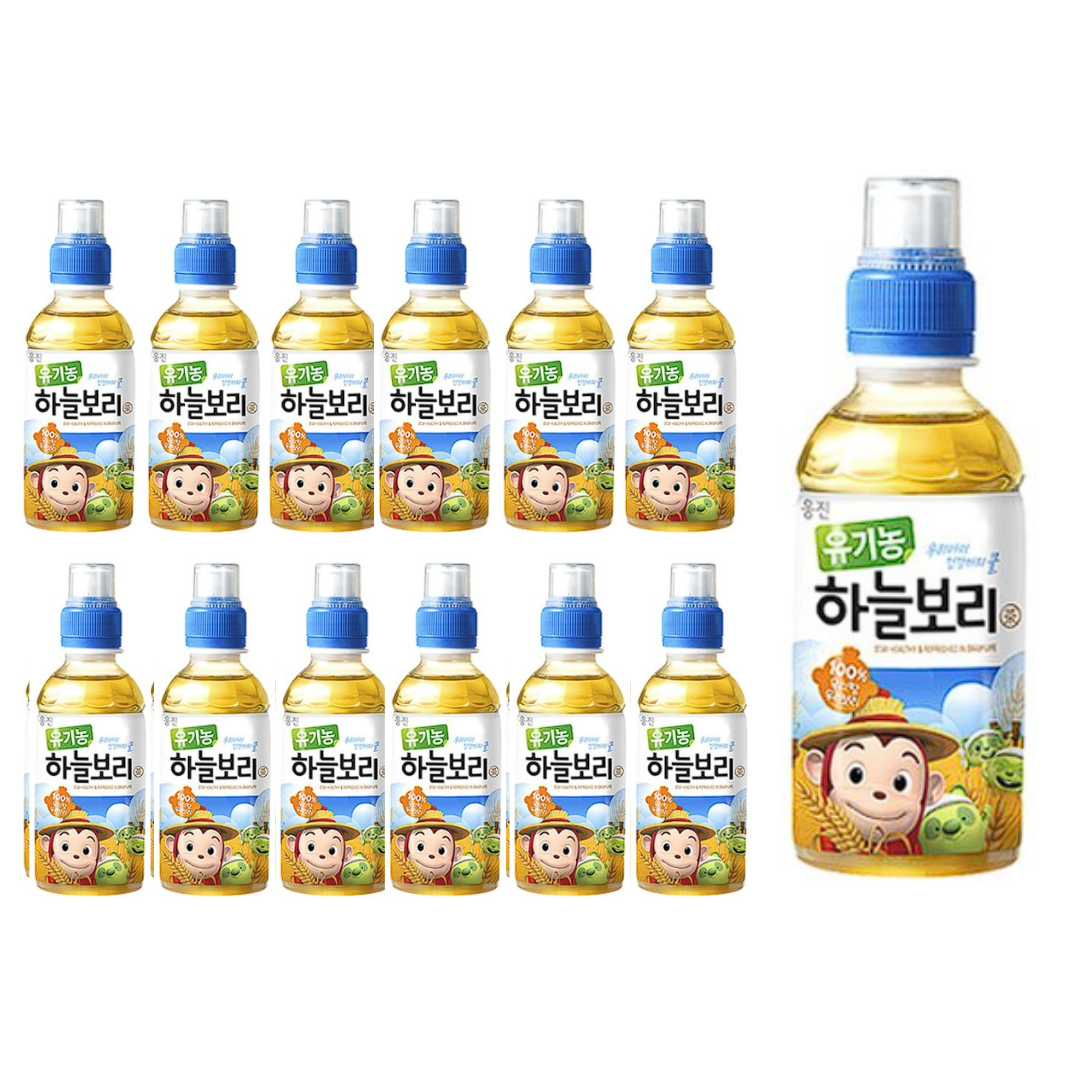 코코몽 유기농 하늘보리차 200ml x 24개 어린이음료 : 제이엔마트