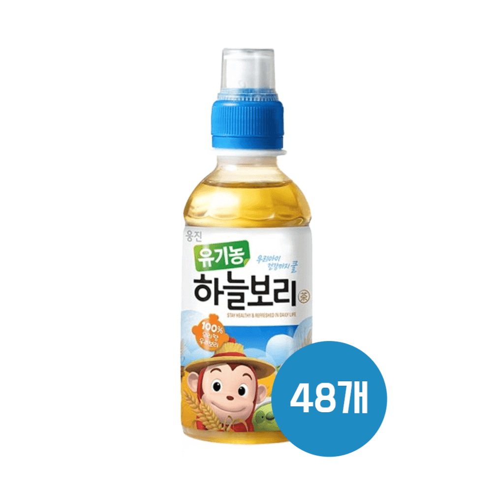 코코몽 유기농하늘보리 200ml X 48pet 어린이음료 : 썬더마트