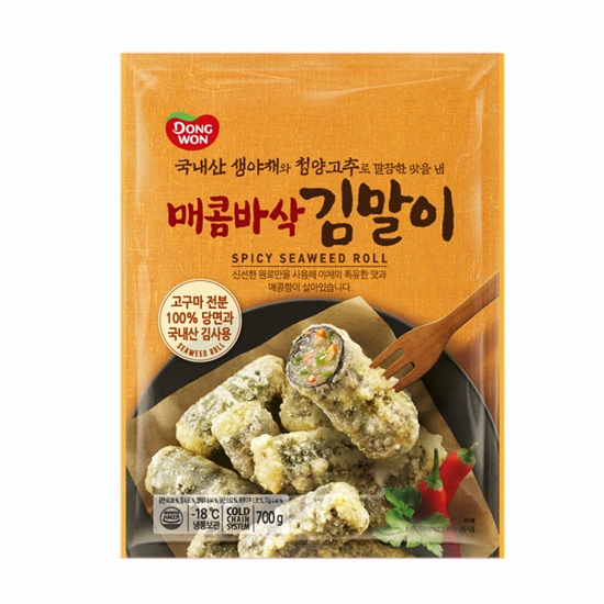 동원 매콤바삭 김말이 700g : 그린푸드마켓