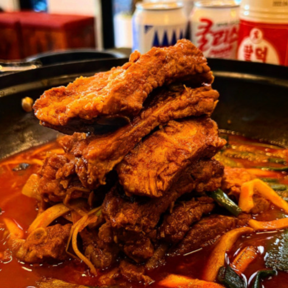 팔덕등갈비 매운등갈비찜 팔덕식당밀키트 : 솔담몰