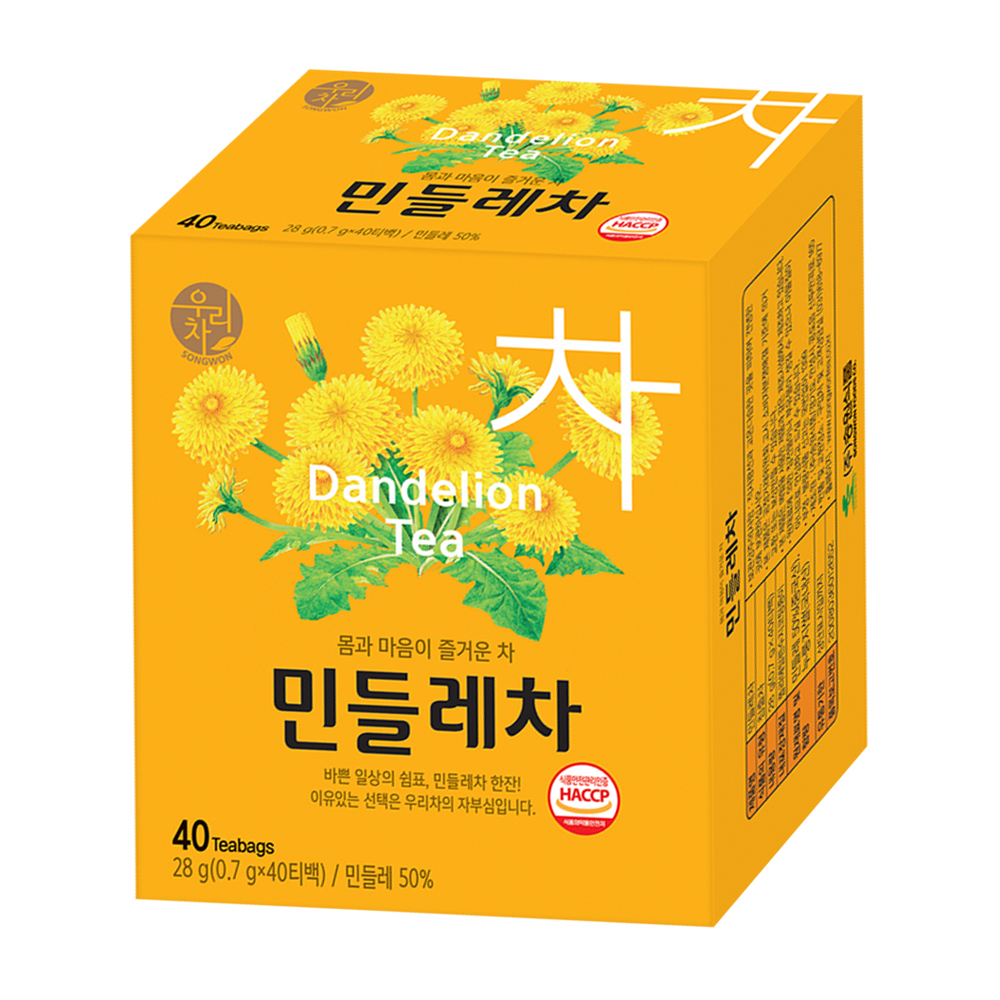 송원 민들레차 40T 꽃차 : 대화유통몰