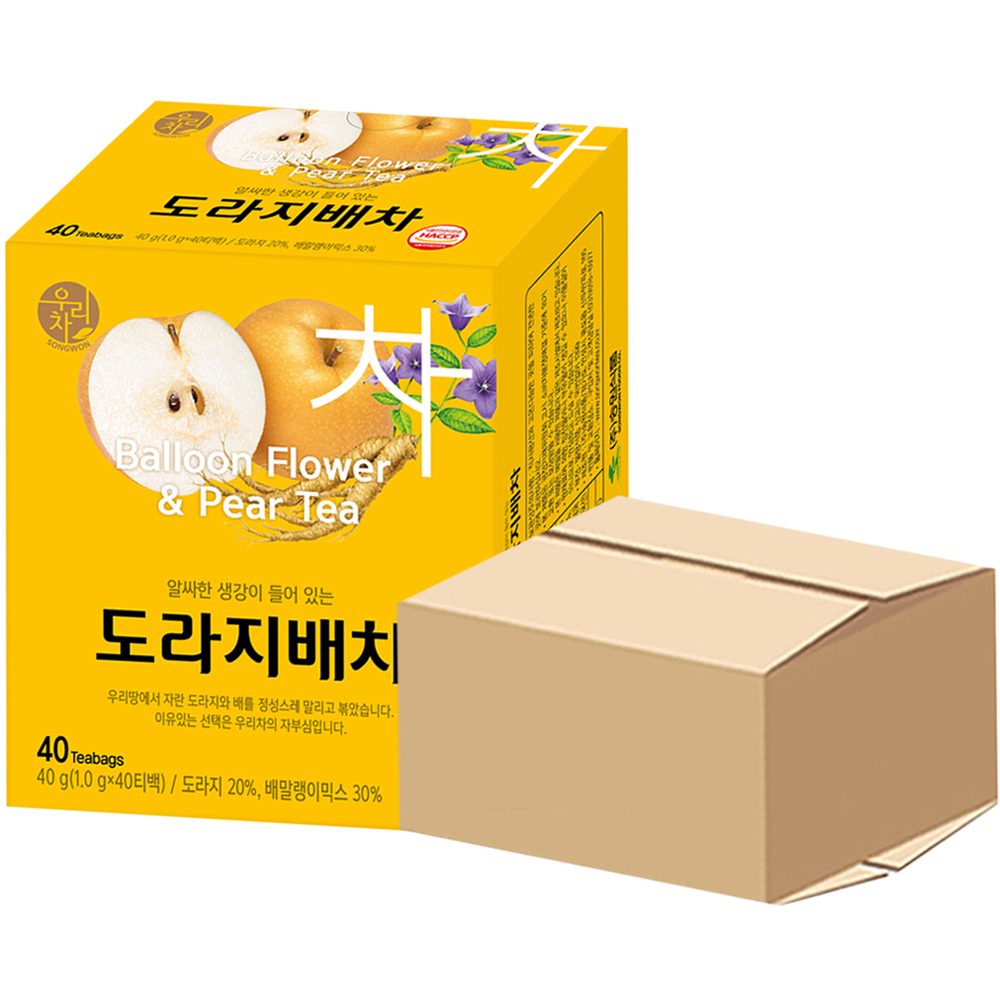 송원 국산 도라지배차 40T x 16개 : 대화유통몰