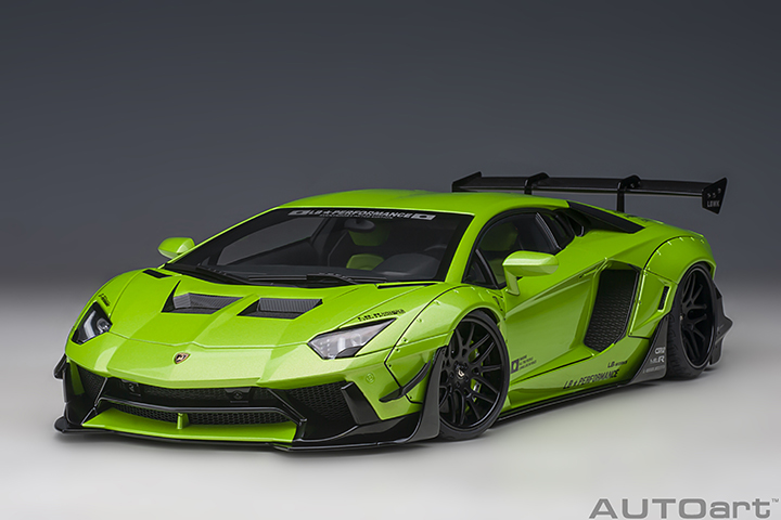 [할인쿠폰발행중] AA792430GR 오토아트 LAMBORGHINI AVENTADOR (PEARL GREEN) LIBERTY WALK LB-WORKS Limited Edition : 뉴하비라이프