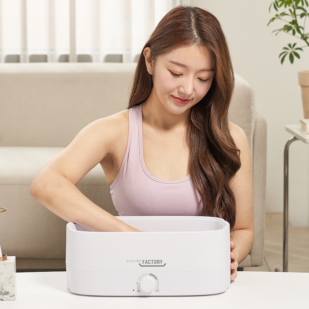 대용량 파라핀치료기 x 파라핀베스+왁스 6개 가정용 손발 테라피 용해기 욕조 기계 : 헬스케어커머스 힐링팩토리