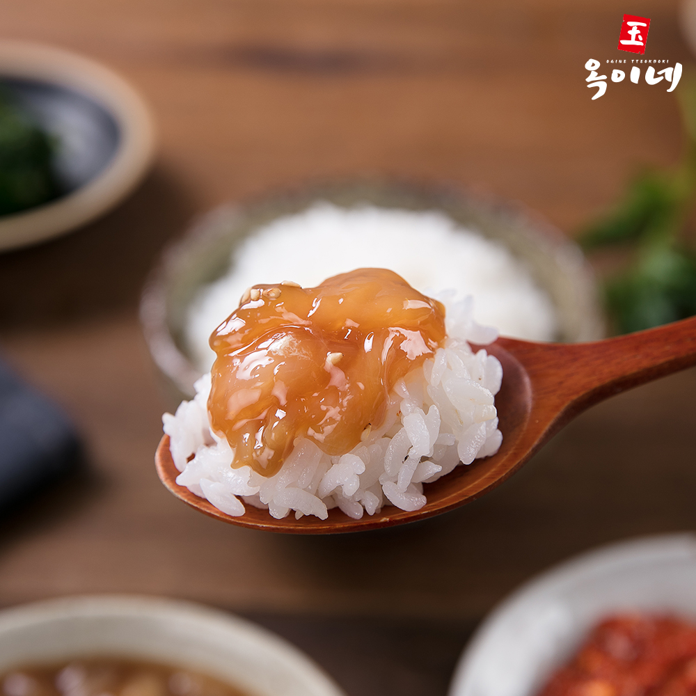 국산간장순살게장 300g 옥이네 게장 양념게장 꽃게살무침 : 옥이네ogine