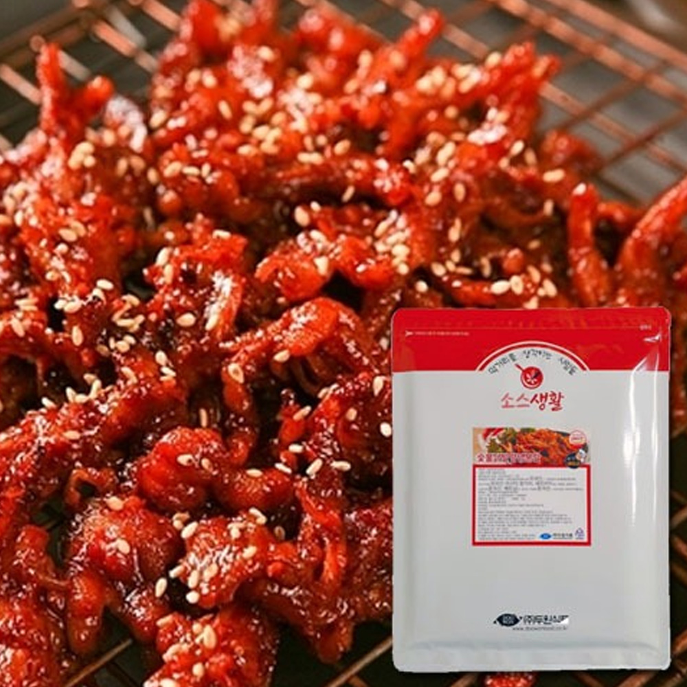 한식 메인요리 조미료 쭈꾸미볶음 계란찜 무침 숯불닭발 볶음요리 해물짐 아구찜 닭갈비 탕수육 불고기 고추장불고기 : 마싯군마켓