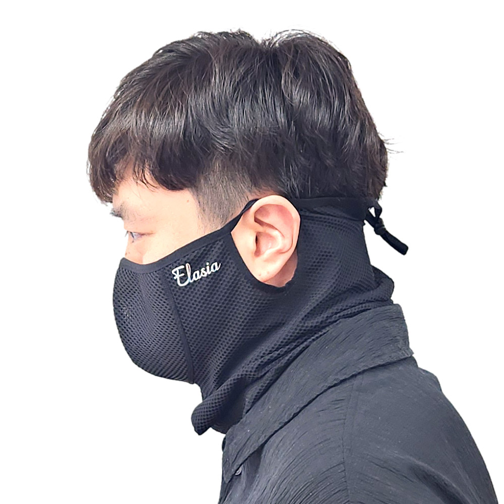 이제이 국내산 자외선차단 쿨 스포츠 골프 등산 자전거 마스크 : 이제이 스토어