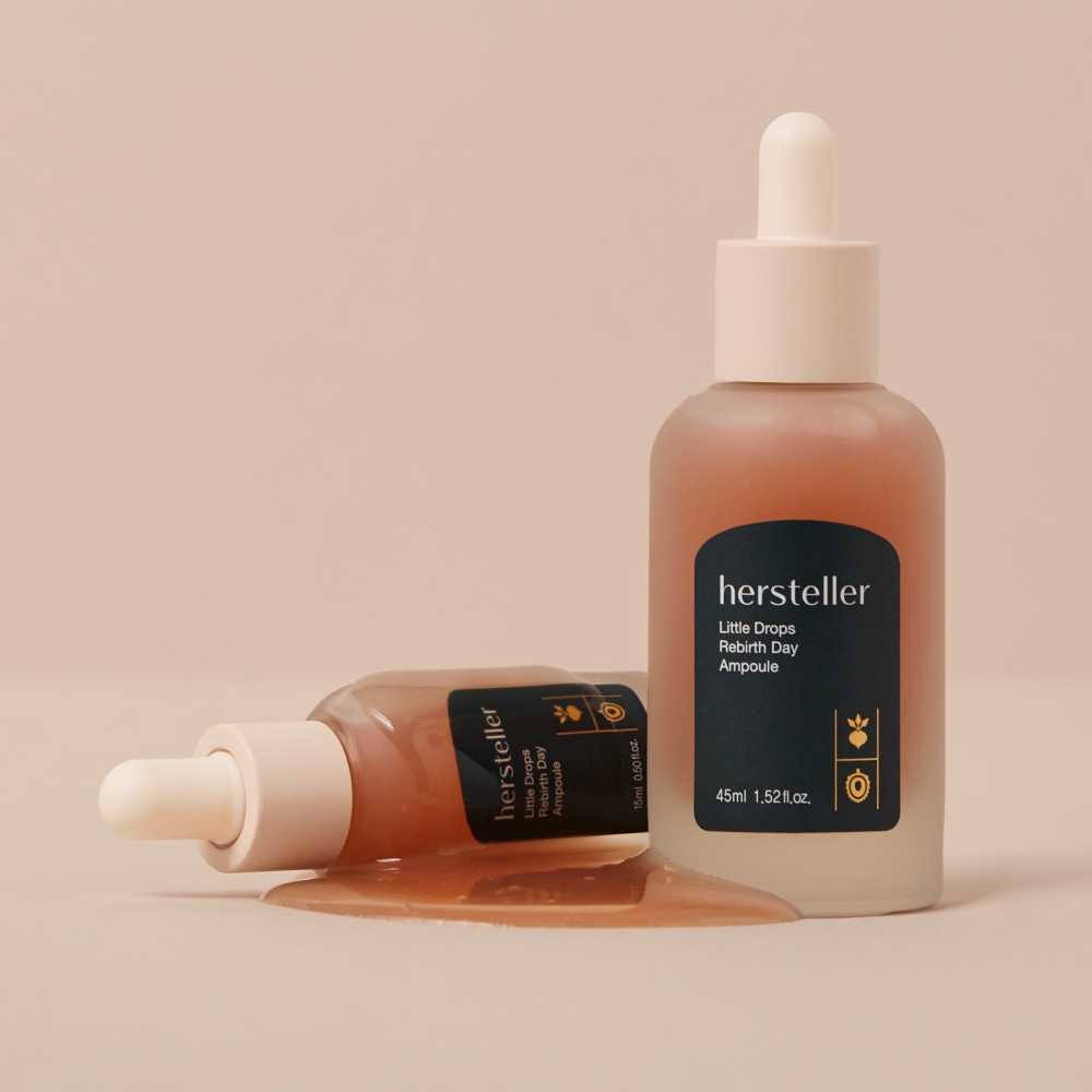 허스텔러 리틀 드롭스 리벌스 데이 앰플 45ml, 2개 : 허스텔러