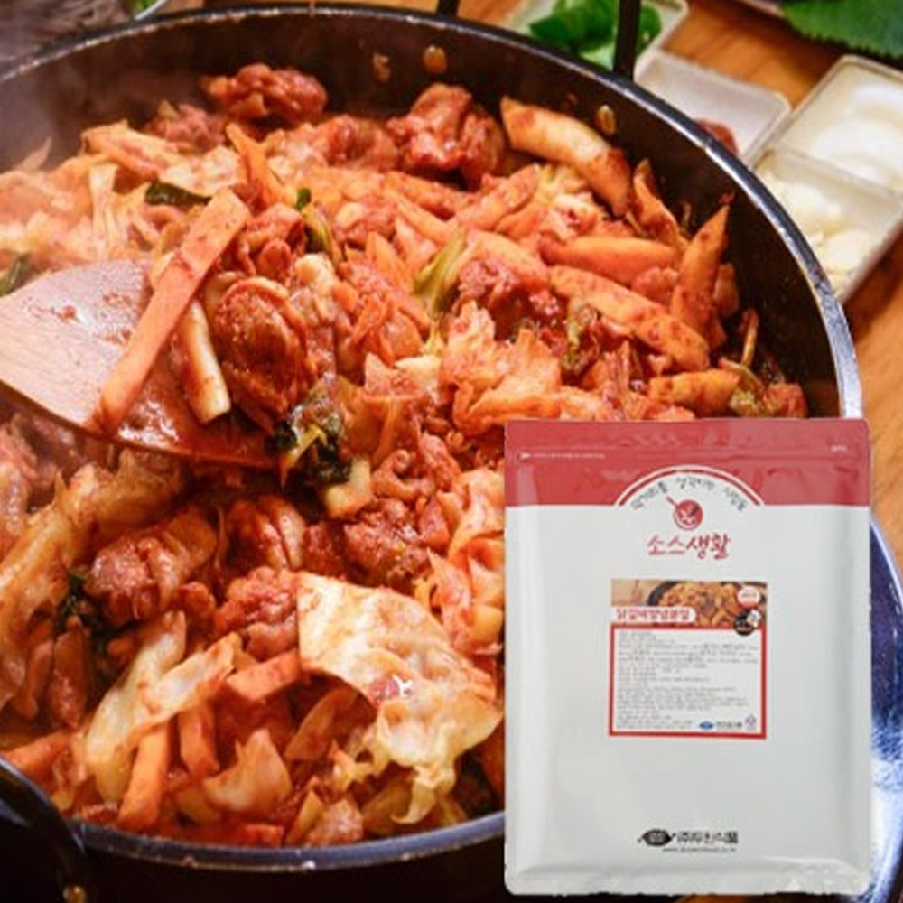 한식 메인요리 조미료 쭈꾸미볶음 계란찜 무침 숯불닭발 볶음요리 해물짐 아구찜 닭갈비 탕수육 불고기 고추장불고기 : 마싯군마켓