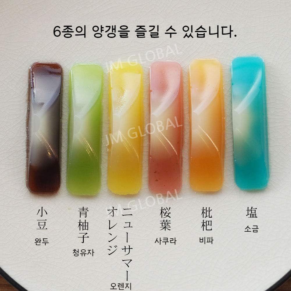 일본제과 메이지 식품  하루요시 후지  양갱 6 가지 맛 30g  X 6개 : JM-Global