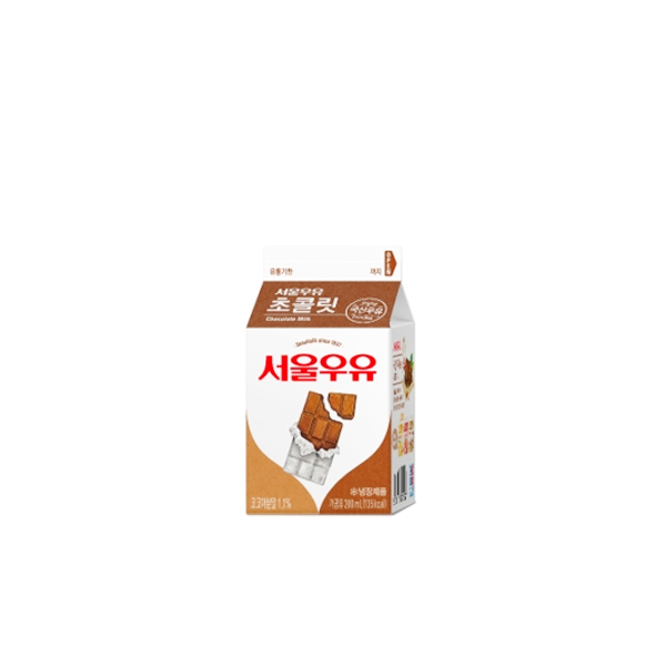 서울우유 초코우유 200ml : top탑몰