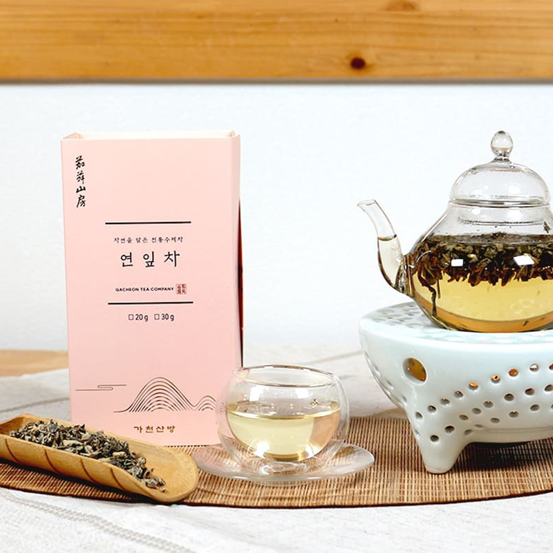가천산방 전통수제건강차 자연산 연잎차 30g : 스토리팜즈