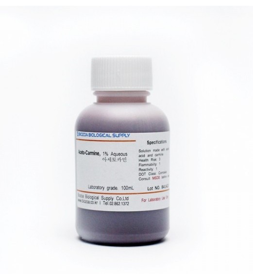 아세트산카민(450ml / 식물세포핵 염색약) : 창의과학
