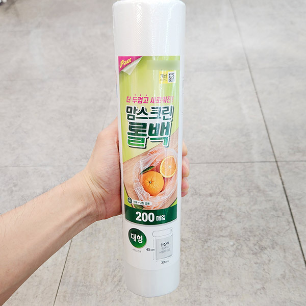 맘스 크린 롤백 대형 200매입 x 3개 : 내일배송샵