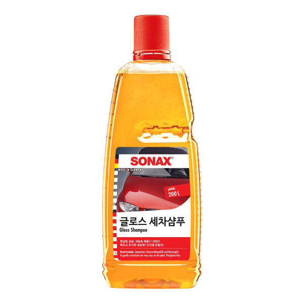소낙스 글로스 세차샴푸 1L 중성 카샴푸 : 오토워시