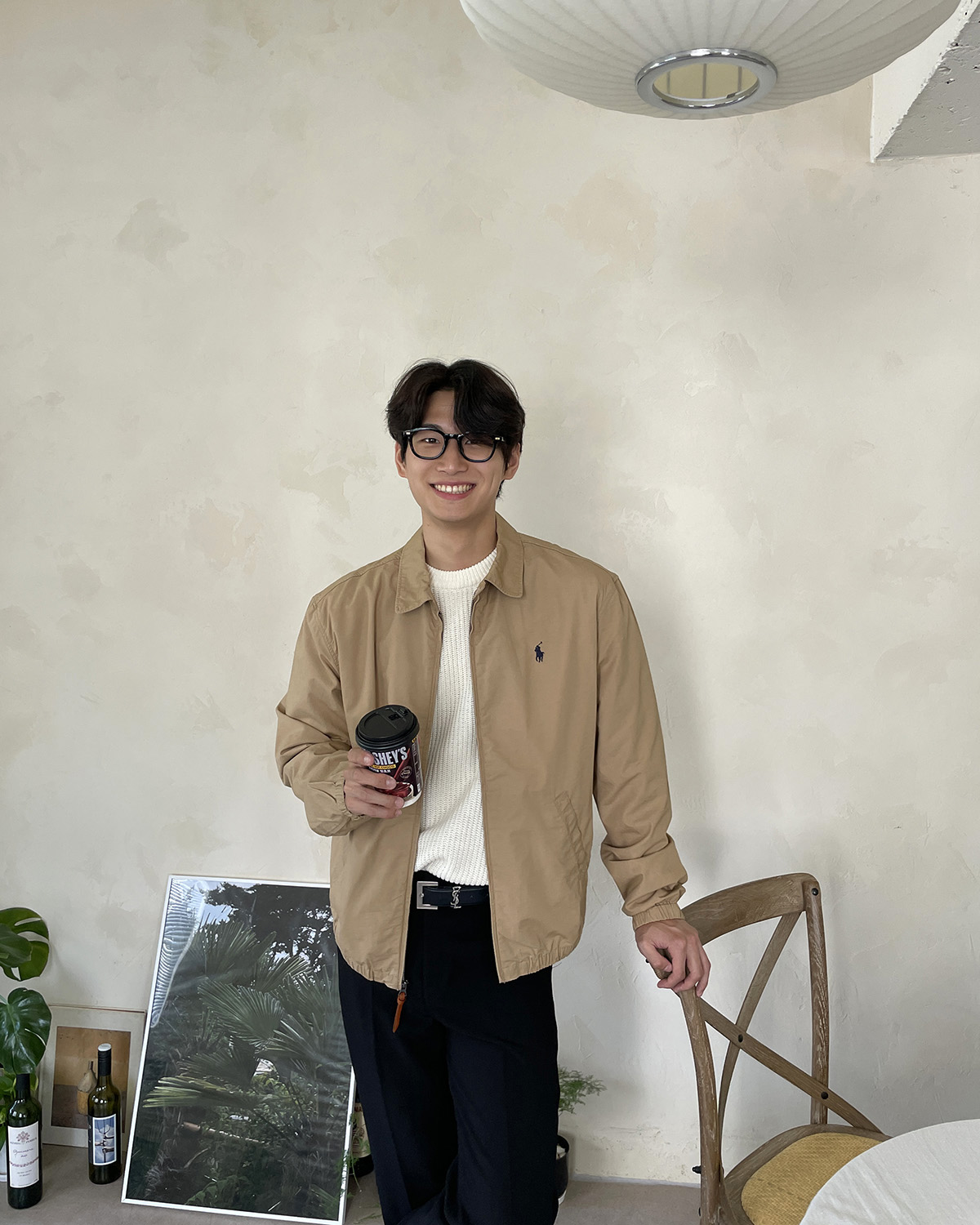 폴로 랄프로렌 25SS 바라쿠다 베어포트 블루종 자켓(네이비/베이지) : 포니베어.