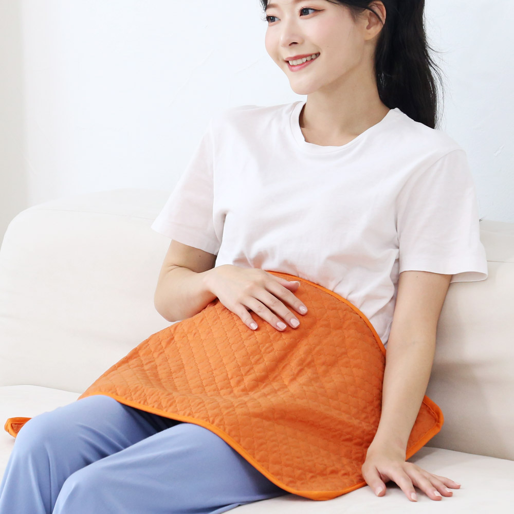 온열 찜질기 전기 찜질팩 허리 배 황토 맥반석 옥 찜질기 어깨 황토퀼팅 : 에이엠씨월드