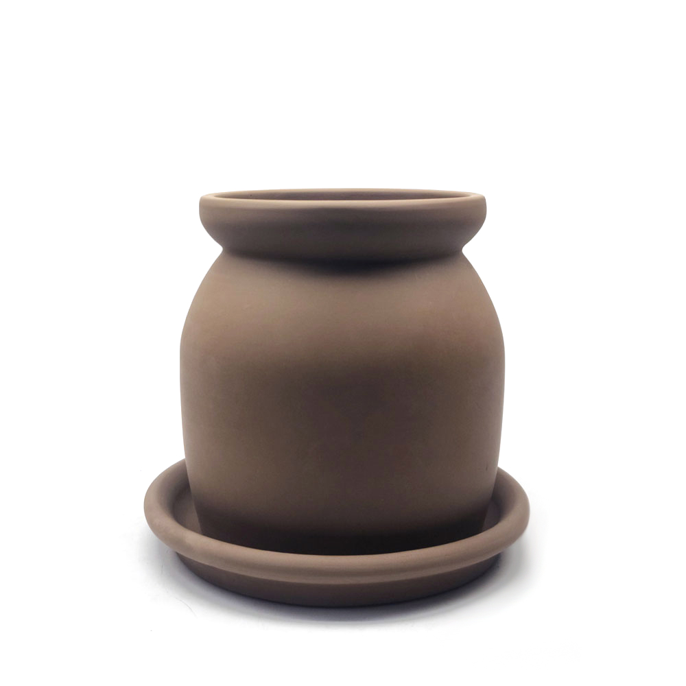 베트남 토분 베하몰 테라원 우유병 15x20cm 초코 받침셋트 : 베스트 하우스