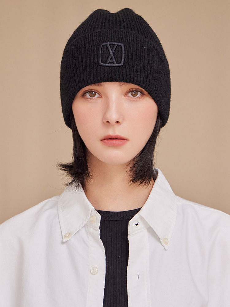 VA 3D 스퀘어 비니 (4 color) : 바잘