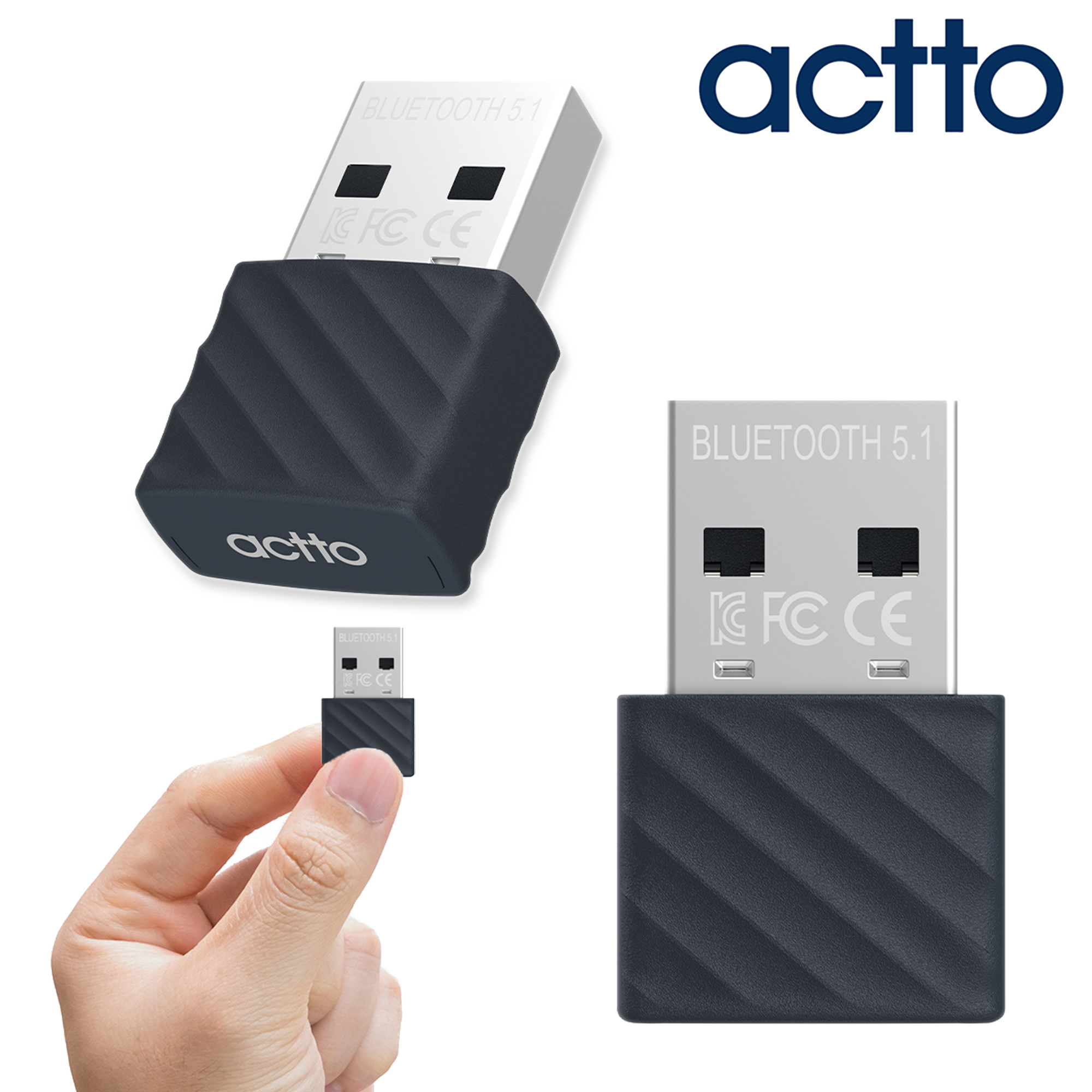 데스크탑 PC 블루투스 동글 5.1 동글이 수신기 USB 리시버 동그리 : 위즈플래닛