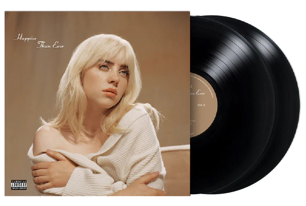 Billie eilish - happier than ever lp gatefold 2 vinyl 빌리 아일리쉬 해피어댄에버 엘피 게이트 폴드 2 바이닐 : 유스바이닐