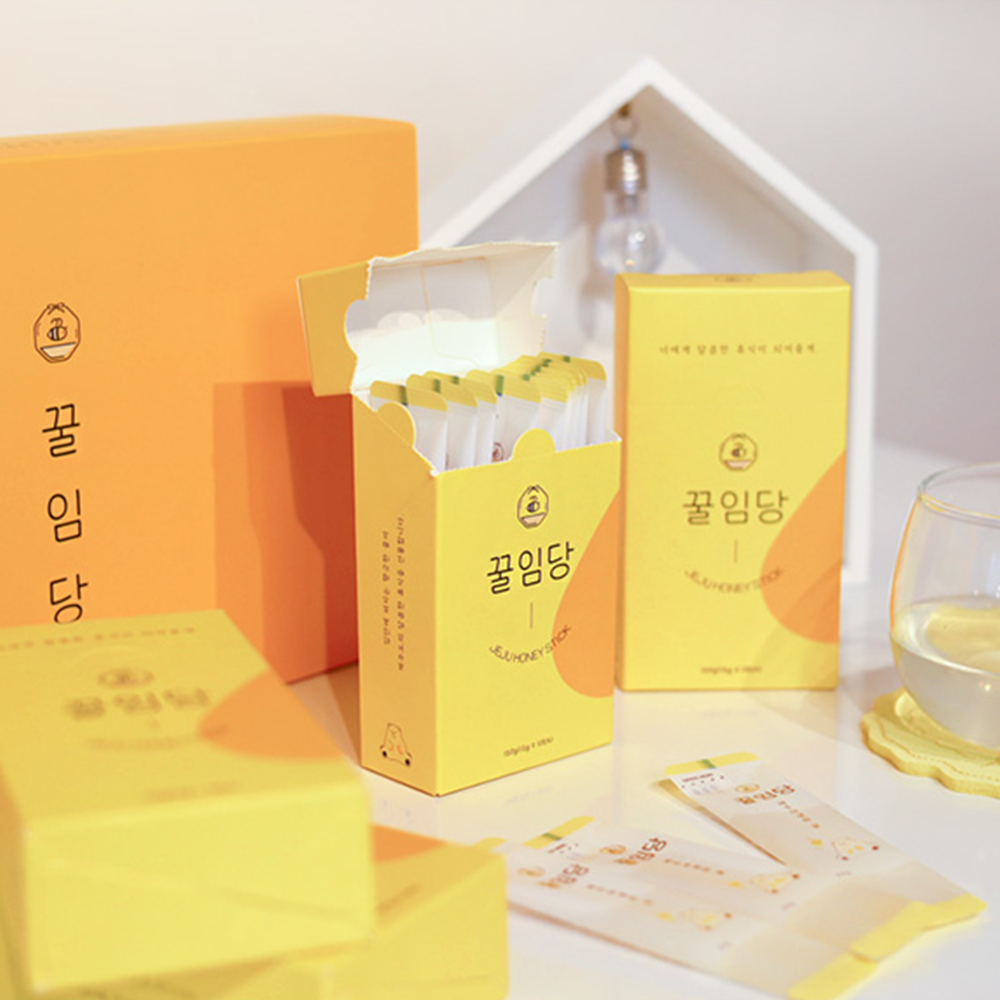 꿀스틱답례품 결혼 승진 돌잔치 답례품 벌꿀스틱 35개입 : every morning