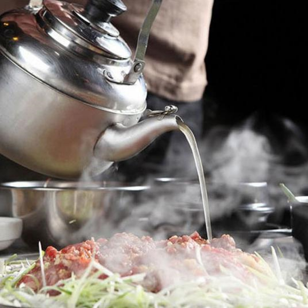 소불고기판 옛날 서울식 양념 갈비 육수 스텐 : 비비스퀘어