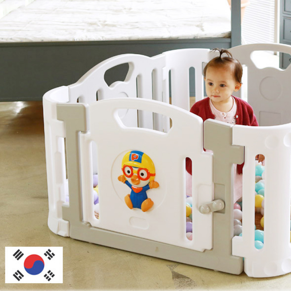 우리아기 안전가드 뽀로로 성장 베이비룸 조카 백일선물 어린이집 울타리 : 아기유아키즈어린이 놀이터