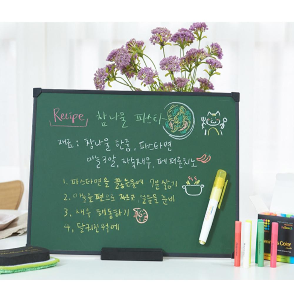 하고로모 미니 소형 최고급 법랑 양면화이트보드 칠판 책상 탁상용 벽걸이형 : 드림오피스 학생사