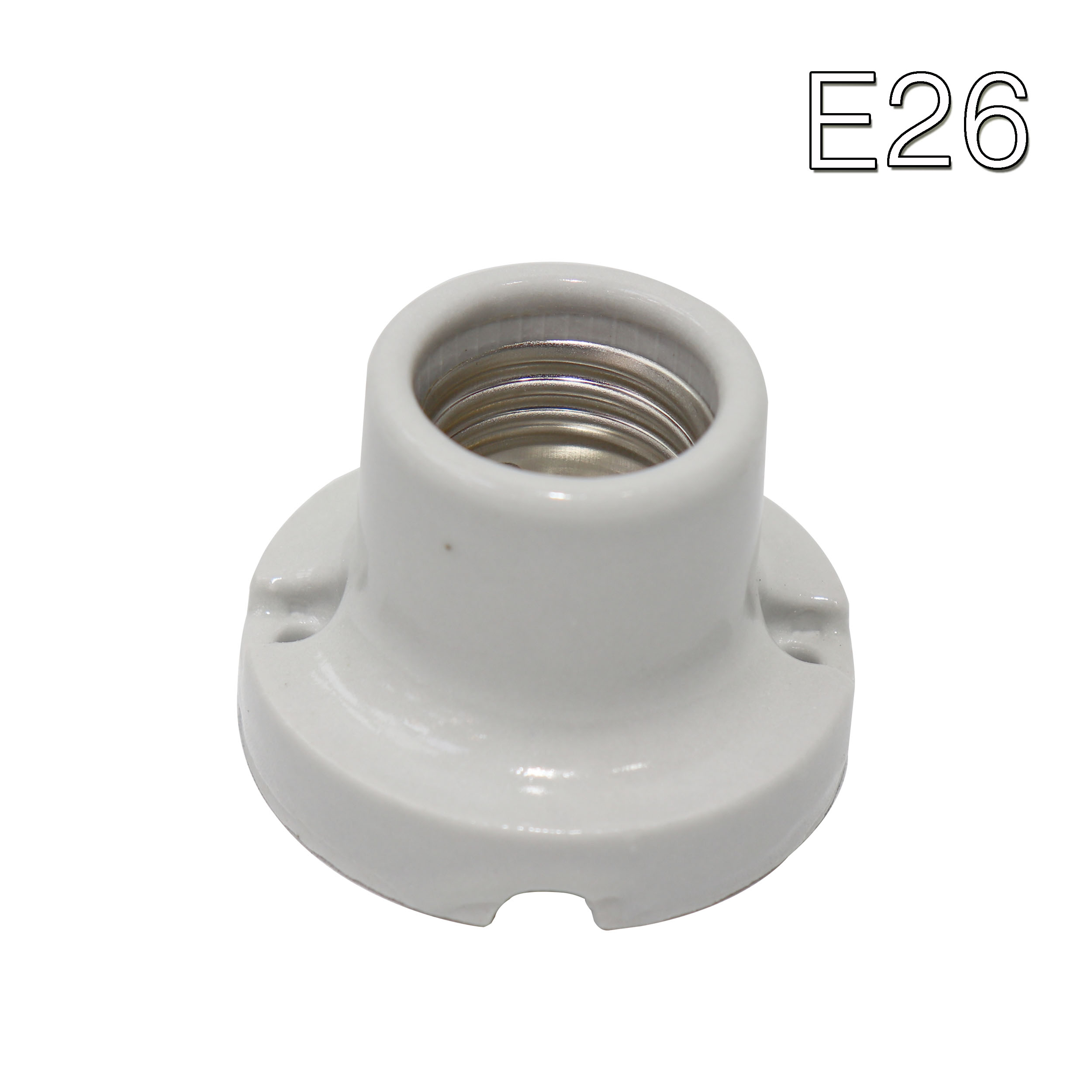 사기리셉터클 사기소켓 E26 램프소켓 열전구소켓 직부 : 정광전기