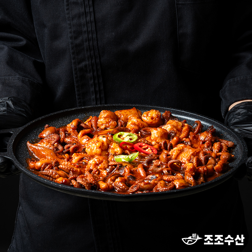 양념 쭈꾸미 볶음 밀키트 750g 300g 매운맛 간편 캠핑음식 : 조조수산