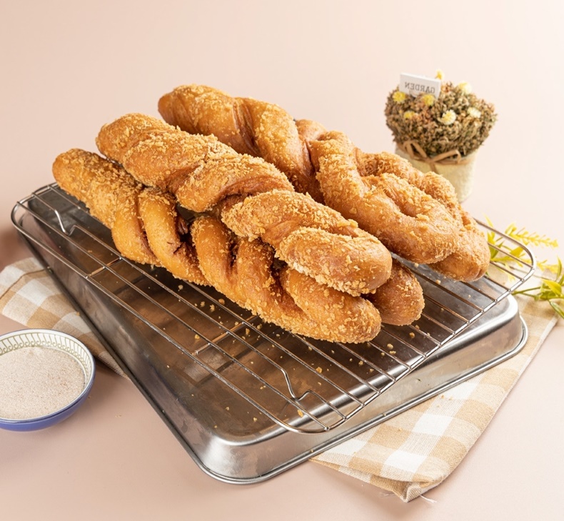 팥꽈배기 찹쌀꽈배기 도너츠 5개 : 모찌당