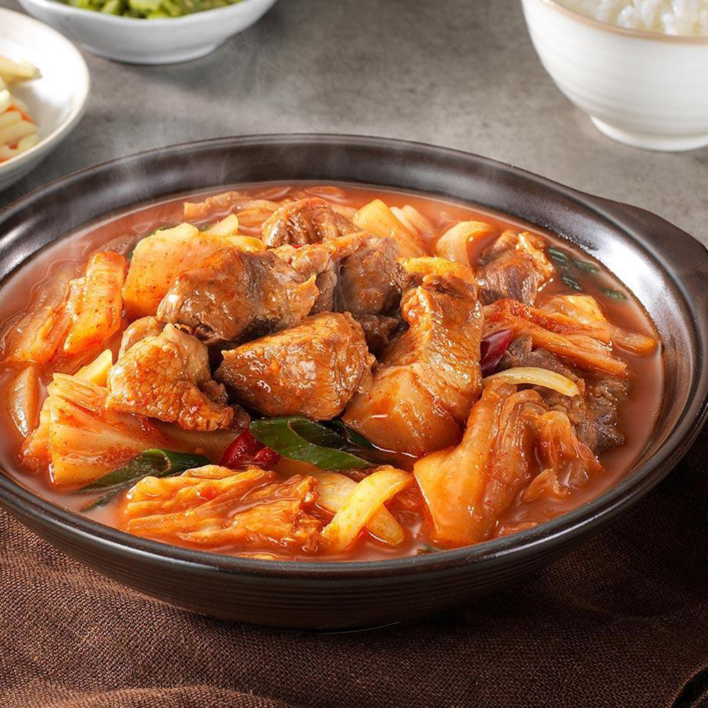 백일섭의 Pick 고기듬뿍 돼지고기 김치찌개 : Pickandfood